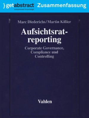 cover image of Aufsichtsratreporting (Zusammenfassung)